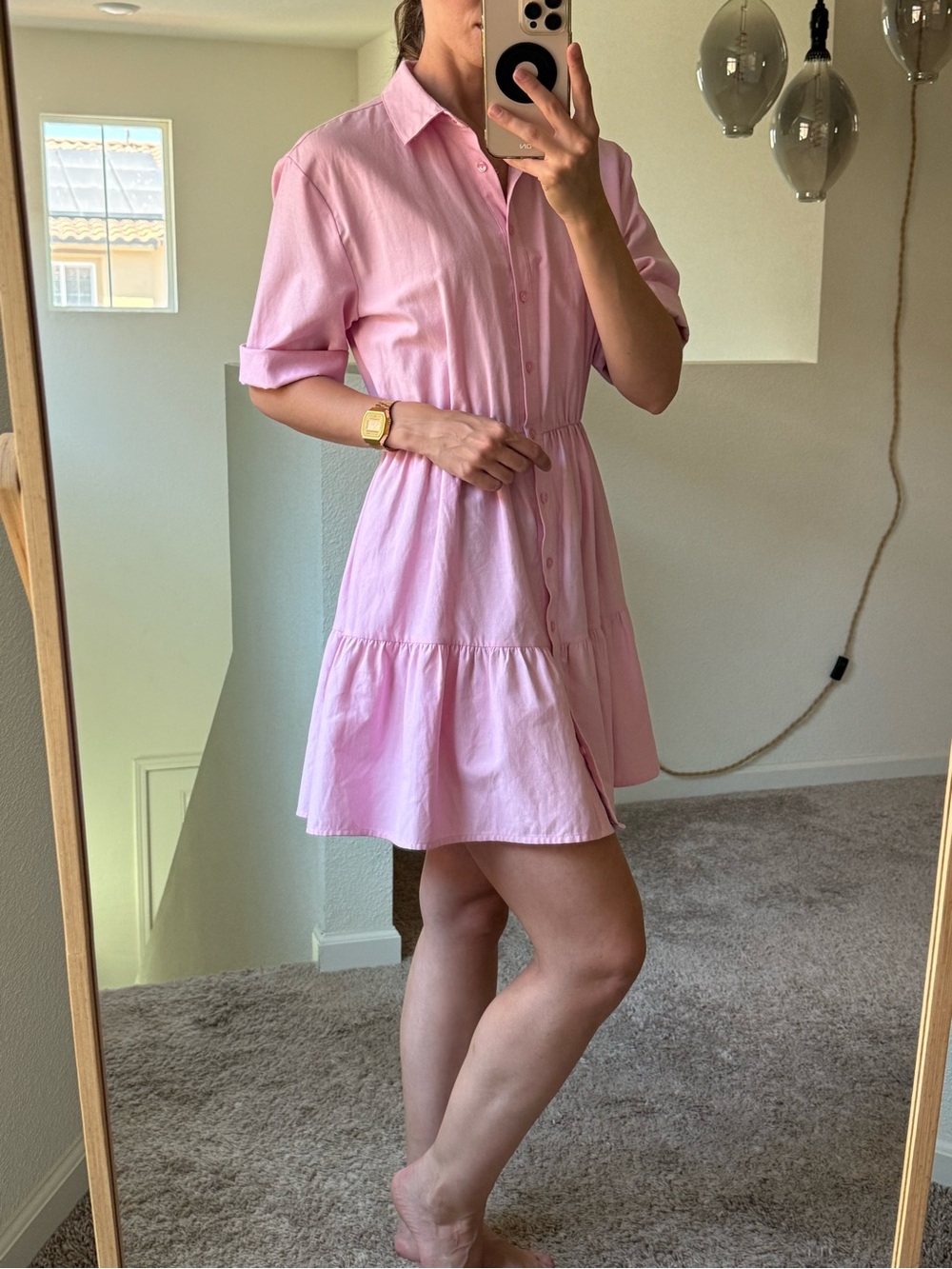 stradivarius Midi Dress